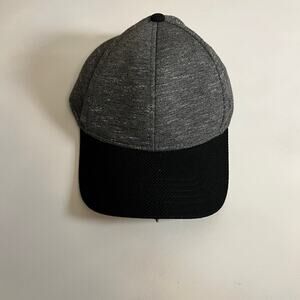 Apana baseball cap hat gray black athletic unisex adjustable